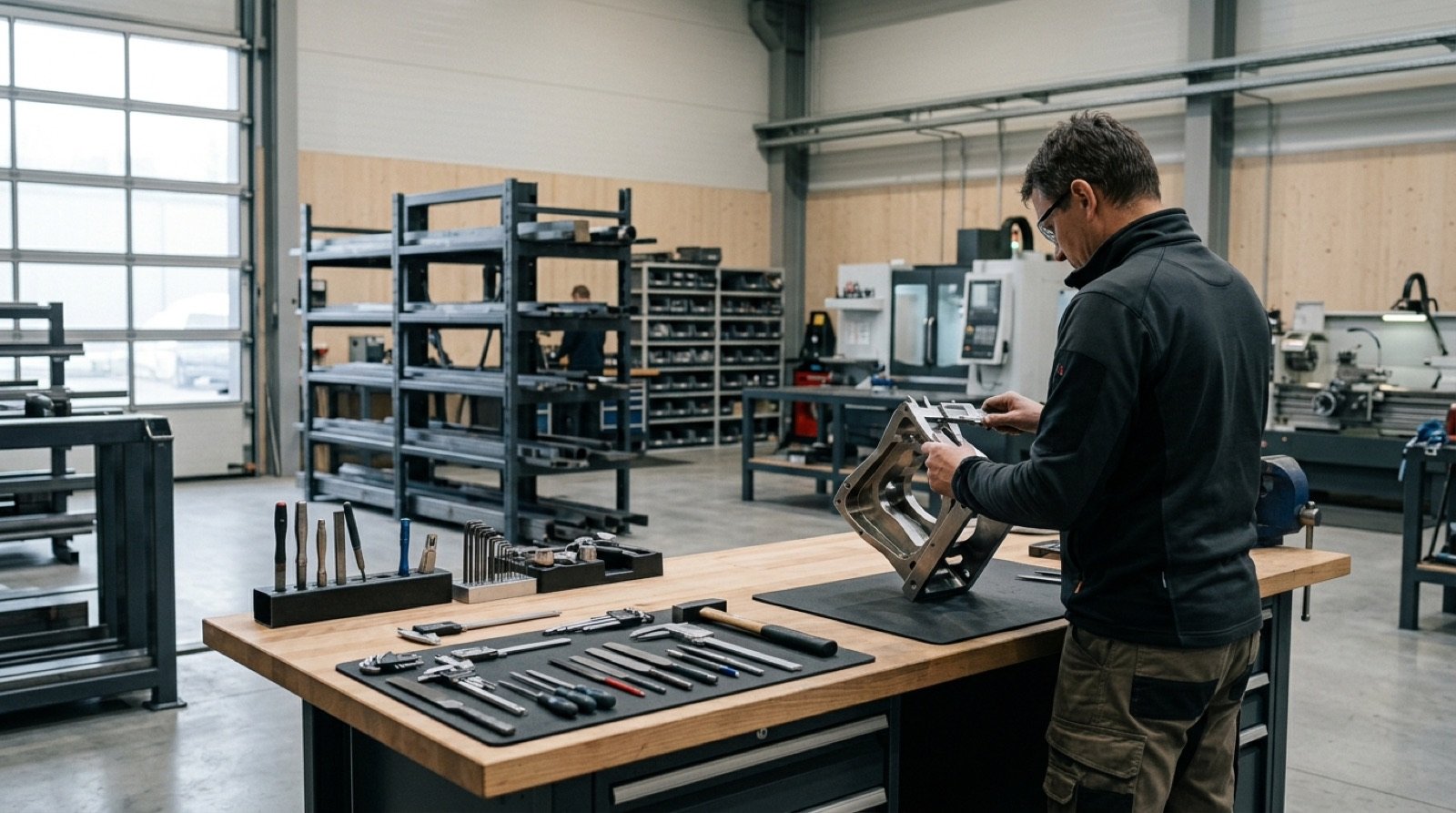 Metalltoodete remondi ja hoolduse töökoda